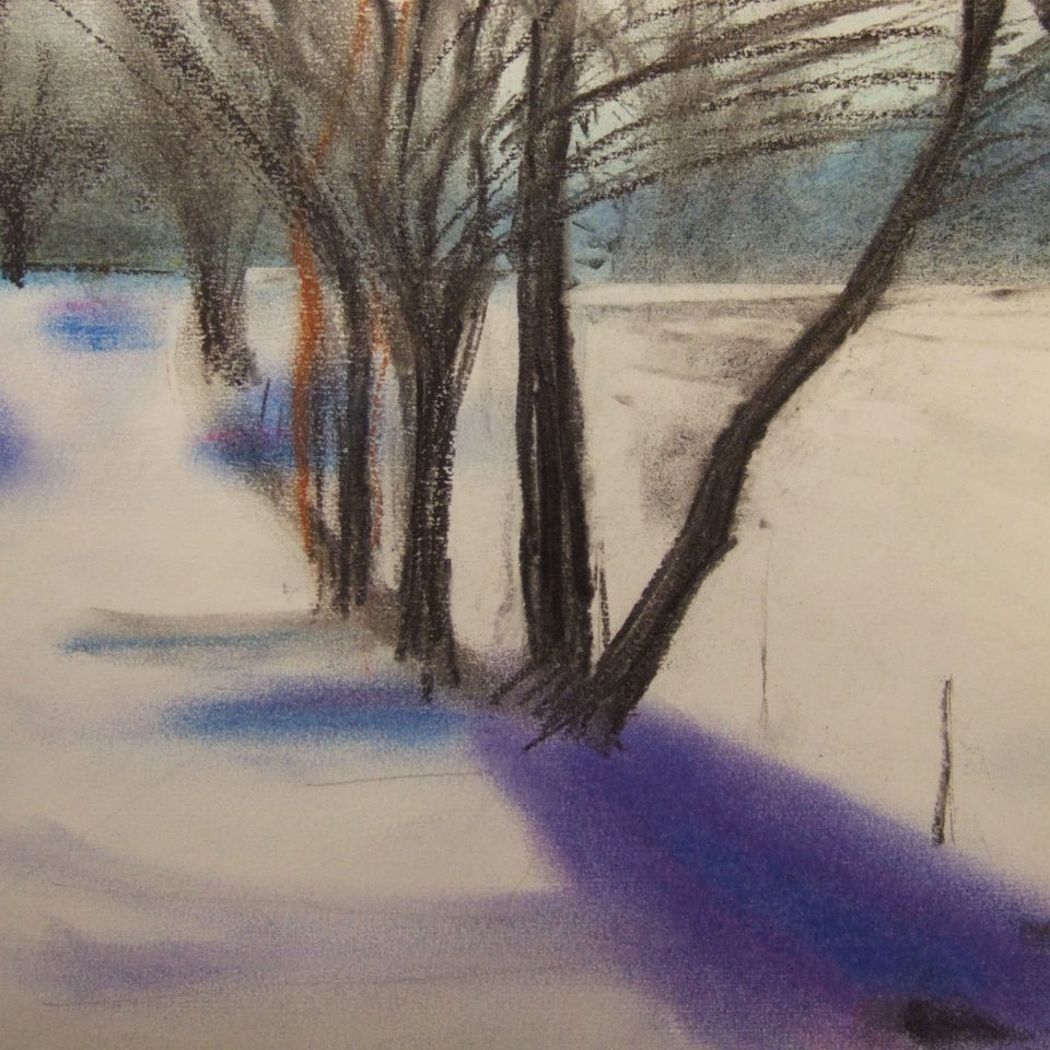 Atelier le gué, Neige bleue, Marie-Odile K. Bergheim